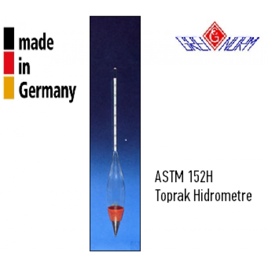  ASTM Toprak Hidrometre 152H