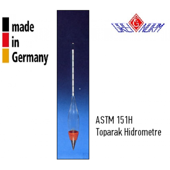 ASTM Toprak Hidrometre 151H
